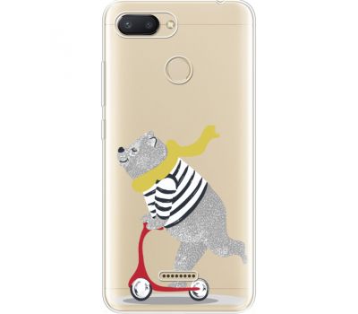 Силіконовий чохол BoxFace Xiaomi Redmi 6 Happy Bear (35029-cc10)