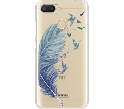 Силіконовий чохол BoxFace Xiaomi Redmi 6 Feather (35029-cc38)