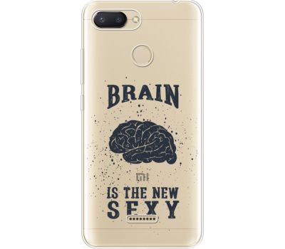 Силіконовий чохол BoxFace Xiaomi Redmi 6 Sexy Brain (35029-cc47)
