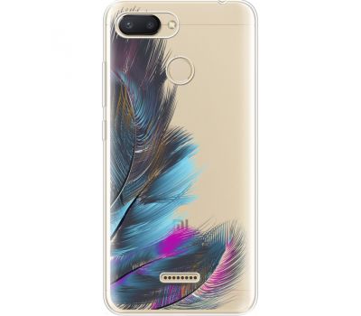 Силіконовий чохол BoxFace Xiaomi Redmi 6 Feathers (35029-cc48)