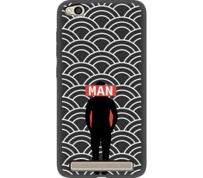 Силіконовий чохол BoxFace Xiaomi Redmi 5A Man Pattern (35125-bk52)