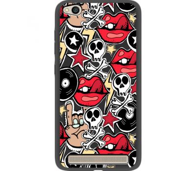 Силіконовий чохол BoxFace Xiaomi Redmi 5A Rock Graffiti (35125-bk57)