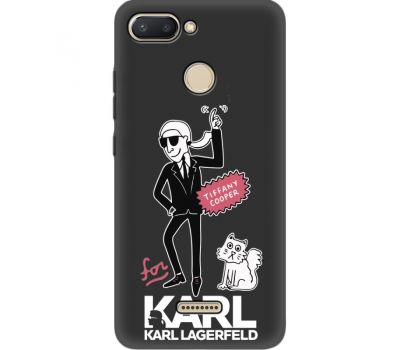 Силіконовий чохол BoxFace Xiaomi Redmi 6 For Karl (35124-bk38)