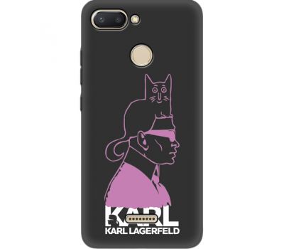 Силіконовий чохол BoxFace Xiaomi Redmi 6 Pink Karl (35124-bk40)