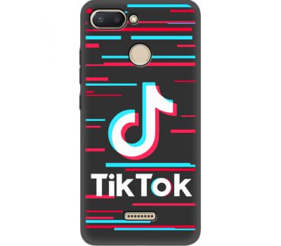 Силіконовий чохол BoxFace Xiaomi Redmi 6 Tik Tok (35124-bk68)