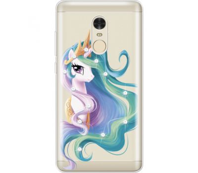 Силіконовий чохол BoxFace Xiaomi Redmi Note 4x Unicorn Queen (935032-rs3)
