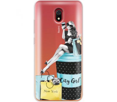 Силіконовий чохол BoxFace Xiaomi Redmi 8A City Girl (38342-cc56)