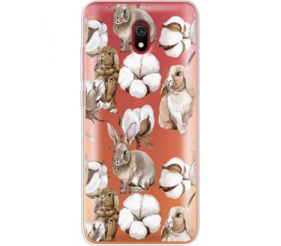 Силіконовий чохол BoxFace Xiaomi Redmi 8A Cotton and Rabbits (38342-cc49)