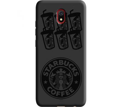 Силіконовий чохол BoxFace Xiaomi Redmi 8A Black Coffee (38671-bk41)