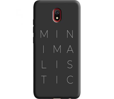 Силіконовий чохол BoxFace Xiaomi Redmi 8A Minimalistic (38671-bk59)