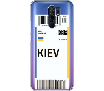 Силіконовий чохол BoxFace Xiaomi Redmi 9 Ticket Kiev (40234-cc88)