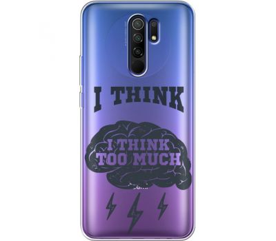 Силіконовий чохол BoxFace Xiaomi Redmi 9 Think (40234-cc46)