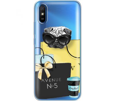 Силіконовий чохол BoxFace Xiaomi Redmi 9A Fashion Pug (40305-cc55)