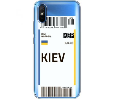 Силіконовий чохол BoxFace Xiaomi Redmi 9A Ticket Kiev (40305-cc88)
