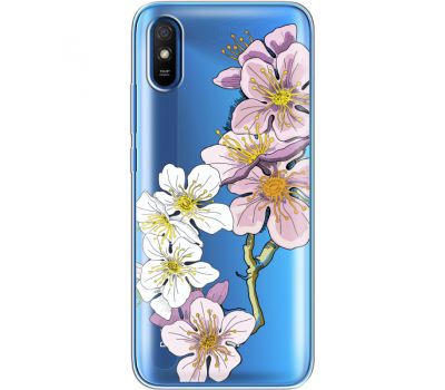 Силіконовий чохол BoxFace Xiaomi Redmi 9A Cherry Blossom (40305-cc4)