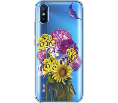 Силіконовий чохол BoxFace Xiaomi Redmi 9A My Bouquet (40305-cc20)