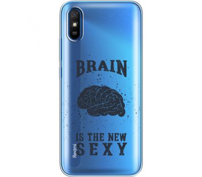 Силіконовий чохол BoxFace Xiaomi Redmi 9A Sexy Brain (40305-cc47)