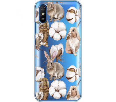 Силіконовий чохол BoxFace Xiaomi Redmi 9A Cotton and Rabbits (40305-cc49)