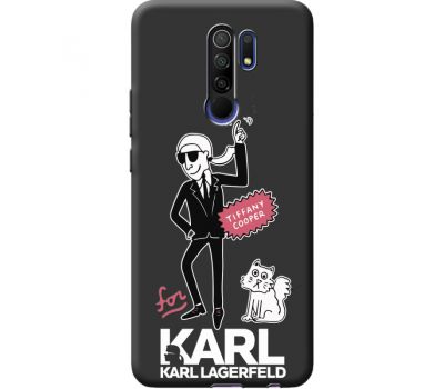 Силіконовий чохол BoxFace Xiaomi Redmi 9 For Karl (40357-bk38)