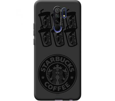 Силіконовий чохол BoxFace Xiaomi Redmi 9 Black Coffee (40357-bk41)