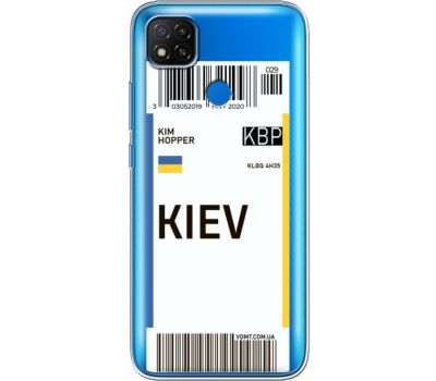 Силіконовий чохол BoxFace Xiaomi Redmi 9C Ticket Kiev (40880-cc88)