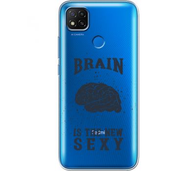 Силіконовий чохол BoxFace Xiaomi Redmi 9C Sexy Brain (40880-cc47)