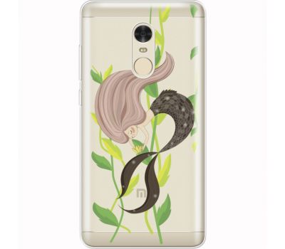 Силіконовий чохол BoxFace Xiaomi Redmi Note 4x Cute Mermaid (35032-cc62)