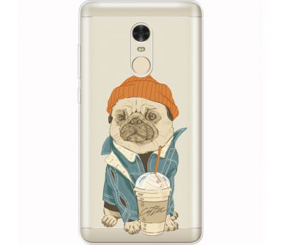 Силіконовий чохол BoxFace Xiaomi Redmi Note 4x Dog Coffeeman (35032-cc70)