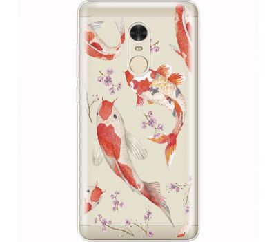 Силіконовий чохол BoxFace Xiaomi Redmi Note 4x Japanese Koi Fish (35032-cc3)