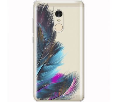 Силіконовий чохол BoxFace Xiaomi Redmi Note 4x Feathers (35032-cc48)