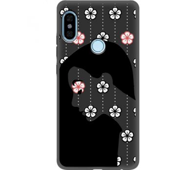 Силіконовий чохол BoxFace Xiaomi Redmi Note 5 / Note 5 Pro Flower Hair (34771-bk51)