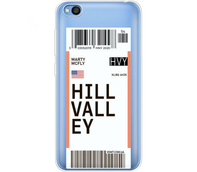 Силіконовий чохол BoxFace Xiaomi Redmi Go Ticket Hill Valley (36212-cc94)