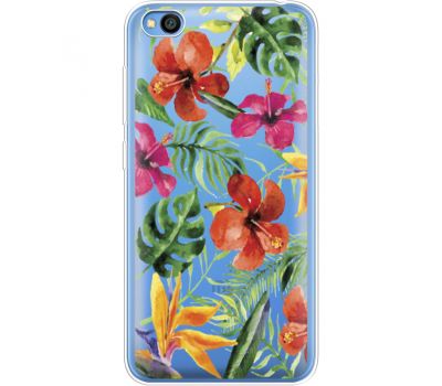 Силіконовий чохол BoxFace Xiaomi Redmi Go Tropical Flowers (36212-cc43)