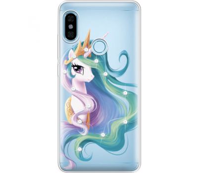 Силіконовий чохол BoxFace Xiaomi Redmi Note 5 / Note 5 Pro Unicorn Queen (934970-rs3)