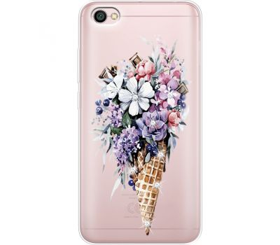 Силіконовий чохол BoxFace Xiaomi Redmi Note 5A Ice Cream Flowers (935075-rs17)