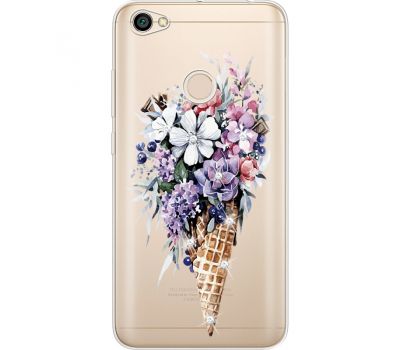 Силіконовий чохол BoxFace Xiaomi Redmi Note 5A Prime Ice Cream Flowers (935076-rs17)