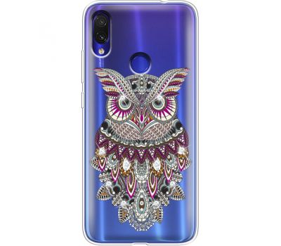 Силіконовий чохол BoxFace Xiaomi Redmi Note 7 Owl (936208-rs9)