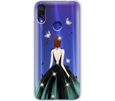 Силіконовий чохол BoxFace Xiaomi Redmi Note 7 Girl in the green dress (936208-rs13)