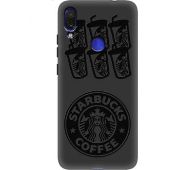 Силіконовий чохол BoxFace Xiaomi Redmi Note 7 Black Coffee (37106-bk41)