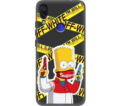 Силіконовий чохол BoxFace Xiaomi Redmi Note 7 White Bart (37106-bk49)