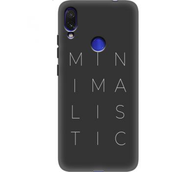 Силіконовий чохол BoxFace Xiaomi Redmi Note 7 Minimalistic (37106-bk59)