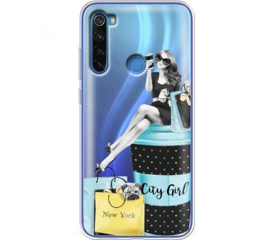 Силіконовий чохол BoxFace Xiaomi Redmi Note 8 City Girl (38218-cc56)