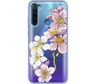 Силіконовий чохол BoxFace Xiaomi Redmi Note 8 Cherry Blossom (38218-cc4)