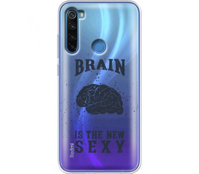 Силіконовий чохол BoxFace Xiaomi Redmi Note 8 Sexy Brain (38218-cc47)