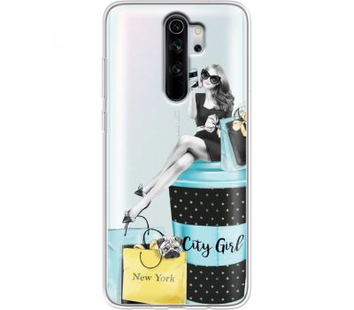 Силіконовий чохол BoxFace Xiaomi Redmi Note 8 Pro City Girl (38223-cc56)