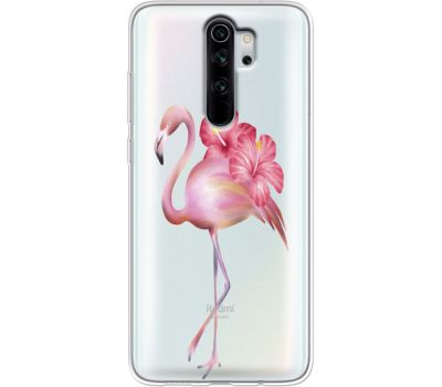 Силіконовий чохол BoxFace Xiaomi Redmi Note 8 Pro Floral Flamingo (38223-cc12)