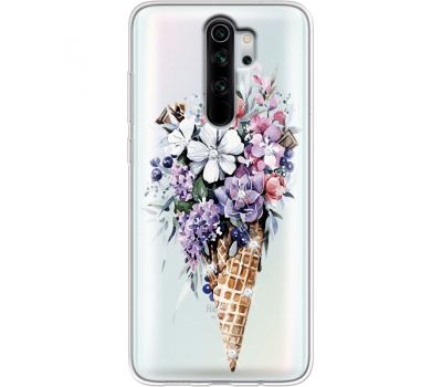 Силіконовий чохол BoxFace Xiaomi Redmi Note 8 Pro Ice Cream Flowers (938223-rs17)