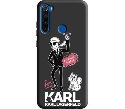 Силіконовий чохол BoxFace Xiaomi Redmi Note 8T For Karl (38945-bk38)