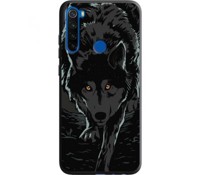 Силіконовий чохол BoxFace Xiaomi Redmi Note 8T Wolf (38945-bk62)