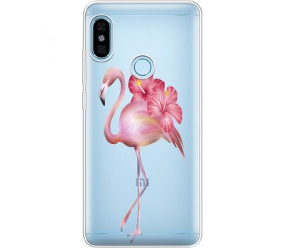 Силіконовий чохол BoxFace Xiaomi Redmi Note 5 / Note 5 Pro Floral Flamingo (34970-cc12)